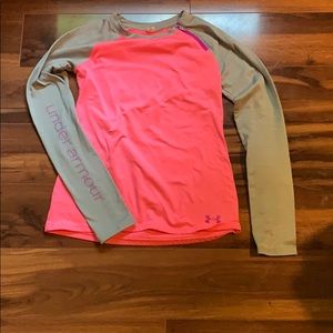 girls under armor long sleeve